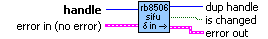 RB8506 SIFU isChanged Input Line